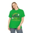 thumbnail image 4 of Follow The Rainbow Happy St Patrick's Day Irish Unisex Heavy Cotton Tee, 4 of 9