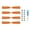 Orange, variant on lanema 8pcs Low Noise Drones Propellers For Flip Models Improved Flight Efficiency And Easy Setups Included Tools