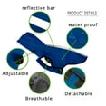 thumbnail image 3 of Dog Raincoat - Reflective Dog Rain Coat, Waterproof Dog Jacket With Hood, Dual Use of Rain and Sunshine, Lightweight Dog Poncho Slicker for Small Dog, Medium Dog, Large Dog, Protect Dog from Sun, 3 of 5