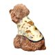 thumbnail image 5 of Fotbe Watercolor Bee Honey Honeycomb Bee Sudadera con Estampado para Perros Pequeños – Suéter con Capucha para Mascotas, Tela Suave de Forro Polar con Bolsillo-Medium, 5 of 7