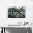 thumbnail image 2 of ARTCANVAS Canoe Lake Spring 1914 Canvas Art Print by Tom Thomson - Size: 26" x 18" (0.75" Deep), 2 of 9