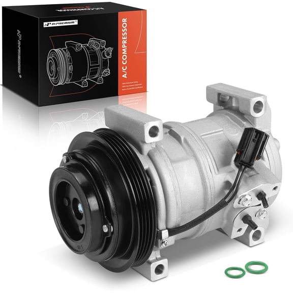 A-Premium AC Compressor with Clutch Compatible with Cadillac CTS 2004-2015