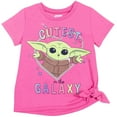 thumbnail image 2 of Star Wars The Mandalorian The Child Toddler Girls T-Shirt and Leggings Outfit Set Infant to Big Kid, 2 of 5
