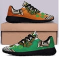thumbnail image 3 of Irish Celtic Cross Irish By Blood American flag By Birth Patriot By Choice Shoes Sneakers Black Size 7, 3 of 7