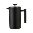 thumbnail image 3 of Cafetera de prensa francesa, tetera para espresso, resistente al calor, regalo de cumpleaños, cafetera versátil de acero inoxidable para cafetería 350 ml, 3 of 8