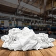 thumbnail image 3 of SupremePlus Knit T Shirt Rags for Cleaning 1 lb Bag of Rags Commercial Multipurpose Cotton Household Cleaning Cloths & Wipes, White, 9 Count, 3 of 8