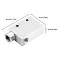 thumbnail image 4 of 1or8PT Female Thread Vacuum Generator, with Excellent Air Capacity, for Industrial Automation Machinery, 4 of 7