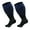 Blue Green Stripe, variant on Vorkoi Plus Size Compression Socks Wide Calf for Women & Men 20-30 mmhg-Extra Wide Calf Knee High Support Socks for Nurse