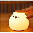 thumbnail image 2 of College Student Gifts - Cartoon Bear Nightlight Bedside Lamp for Boy Girl Soft Small Night Light Settings Boy Girl Room, 2 of 5