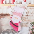 thumbnail image 4 of LanSuare Christmas Stocking with Santa Snowman, 22Inch Xmas Character Christmas Stockings with Personalized Pattern for Family Holiday, Xmas Party Decorations, 4 of 7