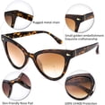 thumbnail image 6 of FEISEDY Cat Eye Sunglasses Fashion Sunglasses Trend Glasses for Men and Women B2563, 6 of 13