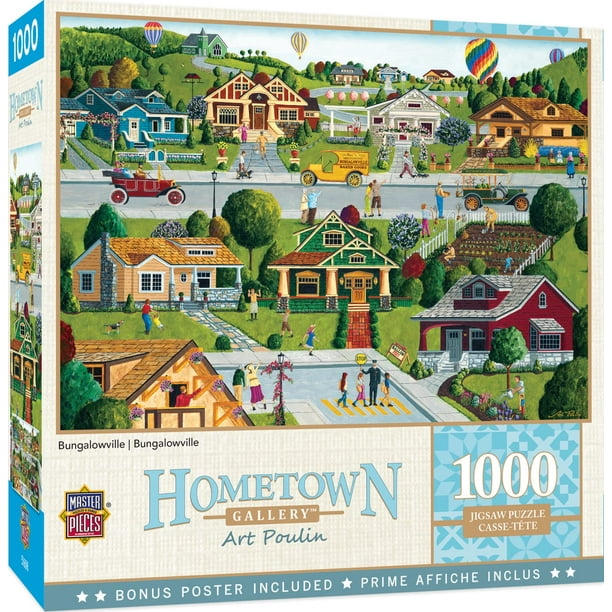 Rompecabezas MasterPieces Bungalowville 1000 piezas