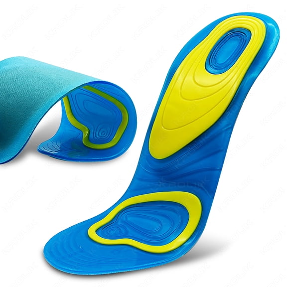 Gel Insole Silicone Orthopedic Foot Care For feet Shoes Sole Sport Insoles Shock Absorption Pads Arch Orthotic Pad Insole