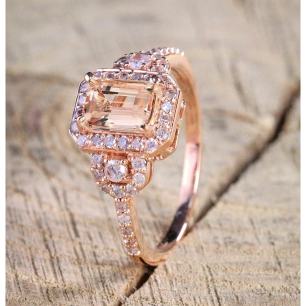 Walmart hotsell morganite ring