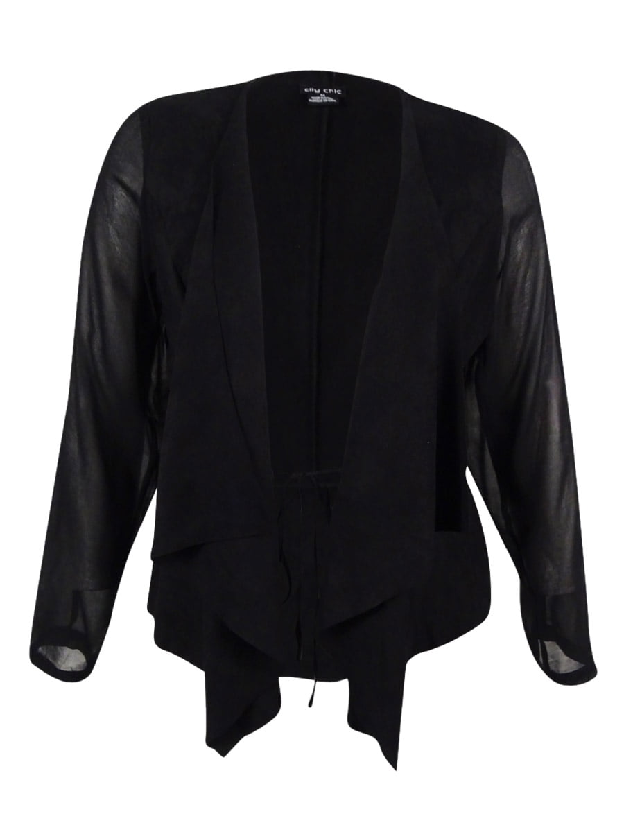 trendy plus size blazers