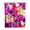 Colorful F, variant on Retro Polka Dot Aesthetic Shower Curtain - Geometric Dots Design Quick-Dry Polyester Fabric with 12 Hooks Included
