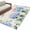 Blue, variant on Area Rugs for Living Room Bedroom, Blue Hydrangea 4'x6' Rug Washable Carpet Runner Indoor Outdoor, Pink Flowers Spring Botanical Country Plants Non Slip Accent Floor Mats Rug for Kitchen, Office