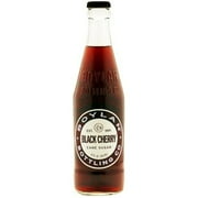 Boylan Bottling Company Black Cherry Soda Pop, 12 Fl Oz, 24 Pack Bottles