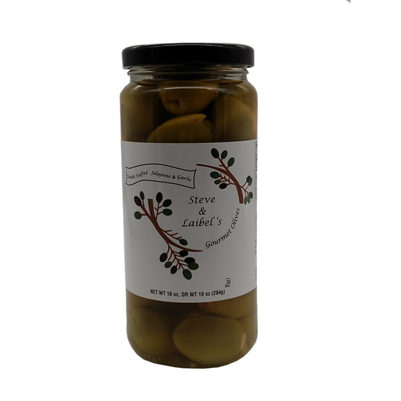 Garlic And Jalapeno Stuffed Olives