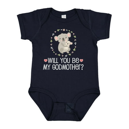 

Inktastic Godmother Proposal Announcement Gift Baby Girl Bodysuit