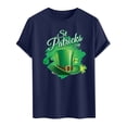 thumbnail image 5 of Njagoc3 Mens Summer Short Sleeve T-Shirt, Crew Neck, St. Patrick's Day Print, Soft and Comfortable Fabric, Casual Style, Perfect for Daily Wear and Holiday Celebrations, 5 of 6