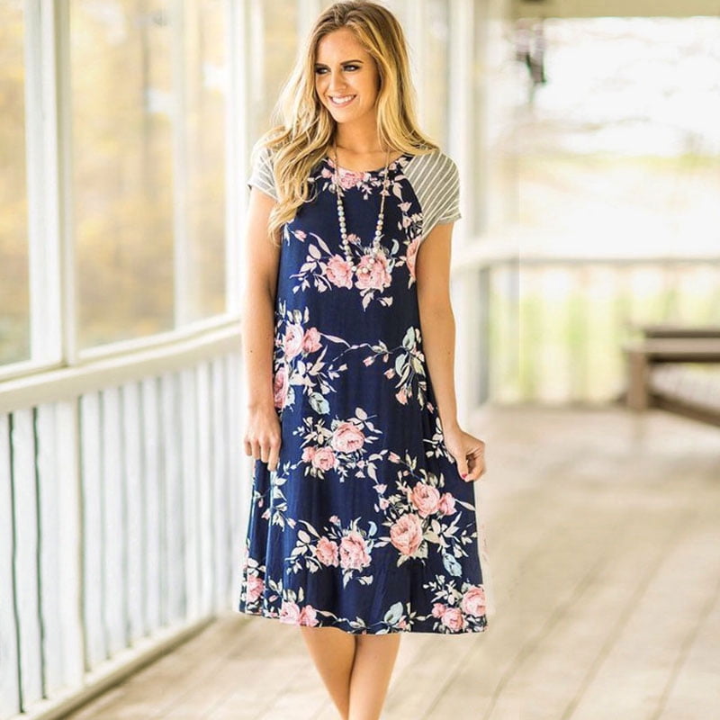 floral t dress