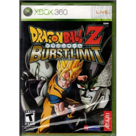 Dragonball Z: Burst Limit Xbox 360, (Brand New Factory Sealed US Version)