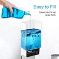 thumbnail image 4 of BreaDeep Automatic Mouthwash Dispenser Touchless 700mL(23.67 Oz),Wall Mounted Mouth Wash Dispenser for Bathroom with Magnetic Cups,Perfect for Kids and Adults, 4 of 5