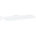 thumbnail image 5 of vidaXL Bookshelf Boards 4 pcs White 80x40x1.5 cm Engineered Wood, 5 of 5