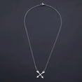 thumbnail image 2 of QQTDFG Stainless Steel Pendant Necklace Lobster Arrows Silver 17.12" 43.5cm 2mm Z594-Silver, 2 of 2