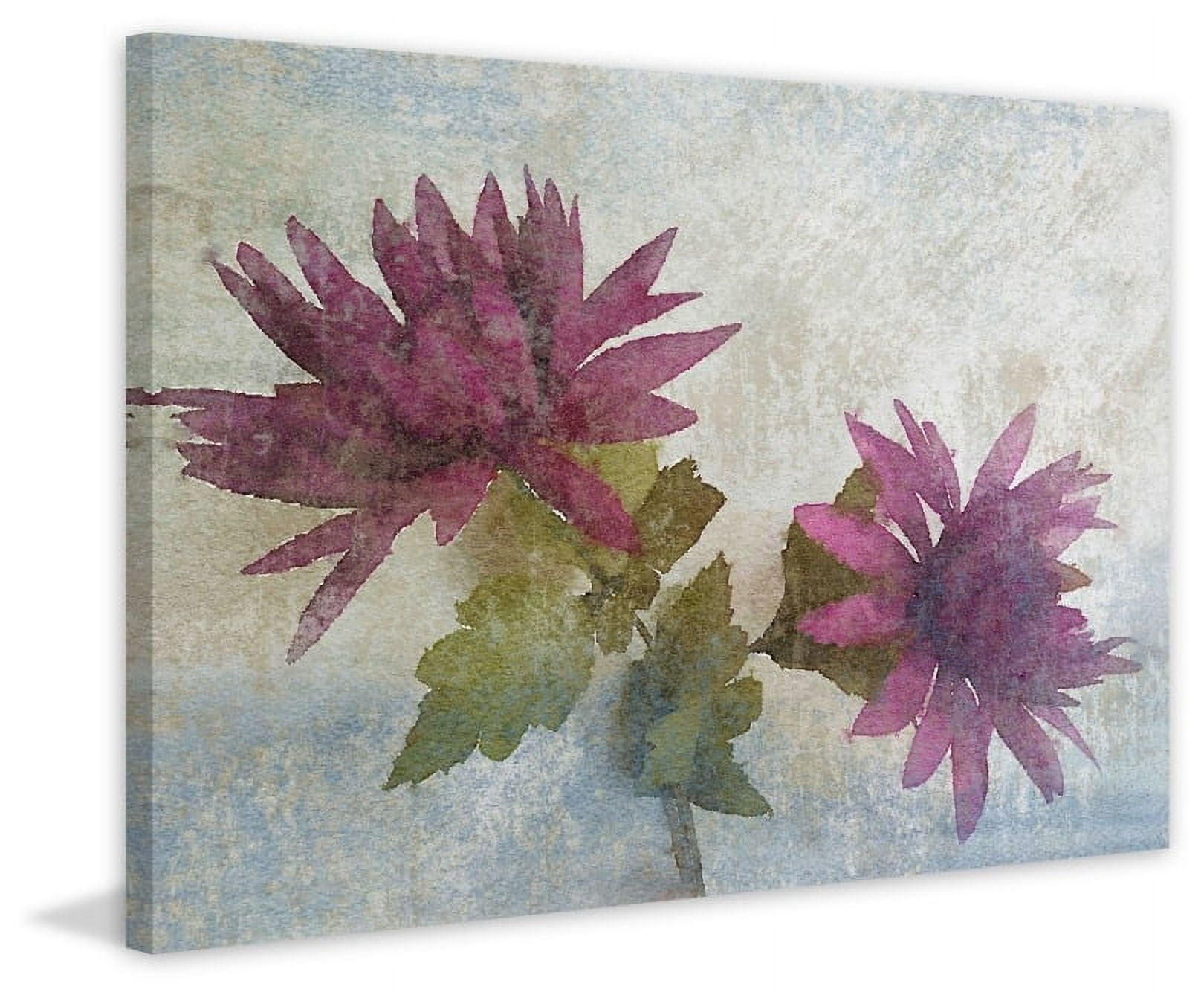 Marmont Hill - "Watercolor Garden 2" by Irena Orlov Painting Print on Wrapped Canvas