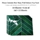 thumbnail image 2 of Alwayspon 10 hojas de pegatinas de vinilo 3D para azulejos de pared Pegatinas para cocina y baño 11,4 x 9 pulgadas Verde oscuro, 2 of 7