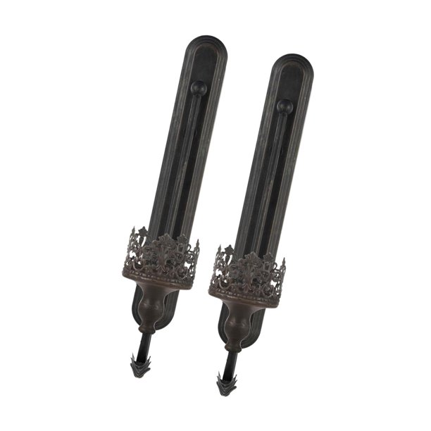 2 candelabros de pared, candelabros montados en la pared, decoración festiva para fiestas, candelabros, adornos para el hogar para dormitorio de bodas 23W3019
