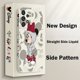 thumbnail image 4 of Disney Mickey Minnie Mouse Phone Case For Samsung A73 A53 A33 A52 A32 A71 A51 A21S A03S A50 A30 5G Liquid Left Rope Funda, 4 of 5
