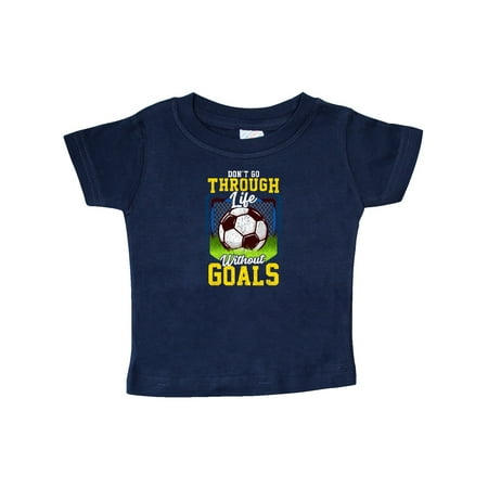 

Inktastic Soccer Funny Goals Gift Baby Boy or Baby Girl T-Shirt