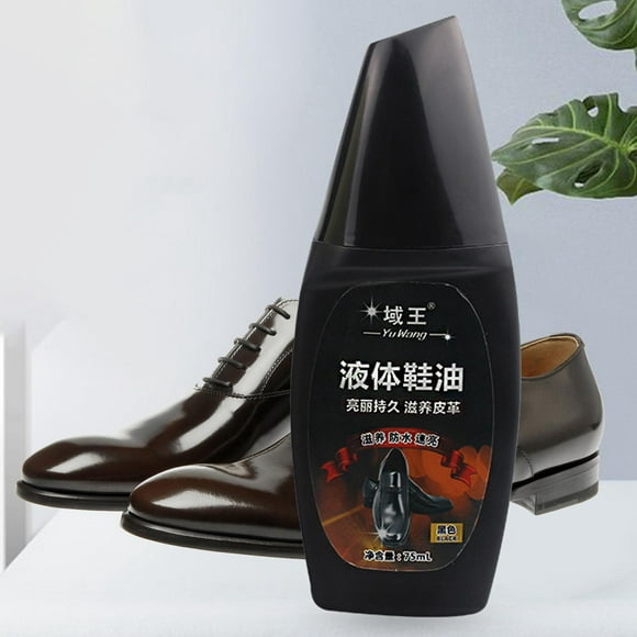 Shine Liquid Shoe Polish Cleaning Tool for PU Leather Shoes PU Leather Sofa Black