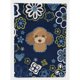 thumbnail image 1 of s Treasures BB5107GF Azul Marrón Caniche Jardín Tamaño exterior-banderas Caroline's Treasures BB5107GF, 1 of 1