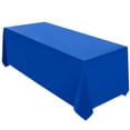 thumbnail image 1 of Mantel Surmente de poliéster azul 228 x 335 cm para boda, 1 of 7