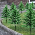 thumbnail image 4 of Arbre de Noël Solaire - Homeleo Lot de 6 Arbre de Noël Artificiel Pré-Éclairé avec Boules Rouges et 120 Lumières LED, 4 of 7