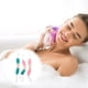thumbnail image 4 of Esponja exfoliante de baño, 3 unidades, para ducha, elástica, de malla (colores surtidos), 4 of 7