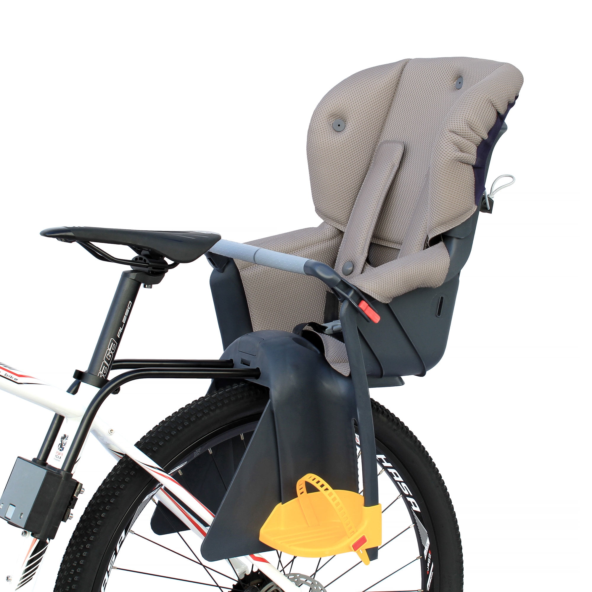bicycle with baby seat