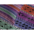 thumbnail image 4 of Ambesonne East Quilted Bedspread Set 3 Pcs, Geometric Colorful, Queen Size, Multicolor, 4 of 5