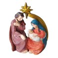 thumbnail image 2 of Conjunto de estatuas de la Natividad, estatuilla, pequeño adorno para la mesa navideña. D, 2 of 9