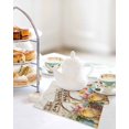 thumbnail image 4 of Easter Chicken Kitchen Dish Towels for Drying Dishes Set of 2, Colorful Eggs Spring Daisy Wildflowers Basket Waffle Weave Microfiber Hand Tea Bathroom Towels Quick Dry & Absorbent Towel 12x12, 4 of 7
