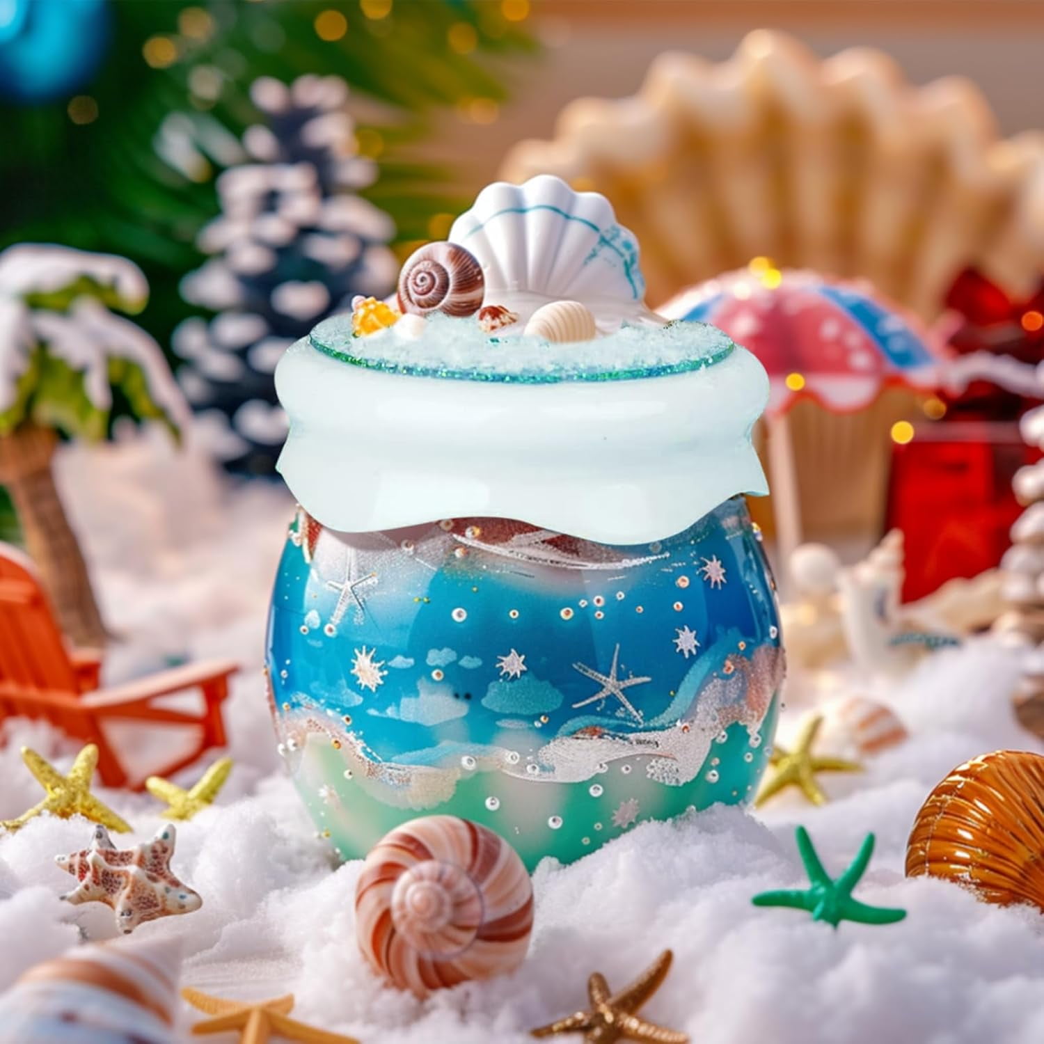 Jars Resin Molds with Lid, Epoxy Molds Silicone for Storage Bottle,Candle Holder,Candy Container, Epoxy Casting Craft, Gifts (Pudding Jar)