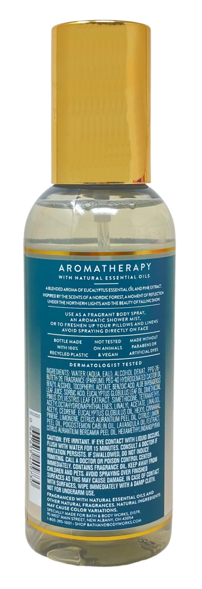 Bath & Body Works Aromatherapy Eucalyptus Pine Moisturizing Body Wash, Ultimate Hydration Body Cream, Body Wash & Foam Bath, Essential Oil Mist and Body Lotion with a Fresh Forest Bar Soap