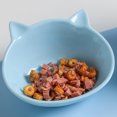 thumbnail image 2 of Ceramic Cat Bowl Creative Solid Color Cute Cat Snack Bowl Kitten Food Bowl, 2 of 10