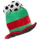 thumbnail image 4 of Soccer Ball Hat Soccer Party Hat Soccer Ball Match Hat Cheering Prop Funny Football Fans Hat, 4 of 4