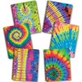 thumbnail image 1 of Cuadernos Espiral 1 Materia 70 Hojas 8 x 10.5 pulg Perforación 3 Agujeros Pack 6 New Generation Tie Dye, 1 of 3