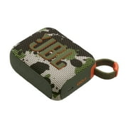 JBL Go 4 Portable Bluetooth Speaker Camo